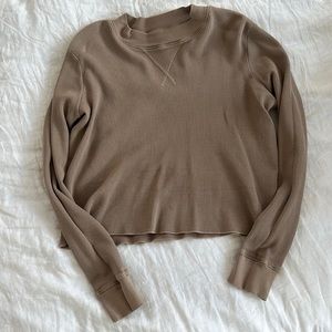 MATE brown thermal long sleeve